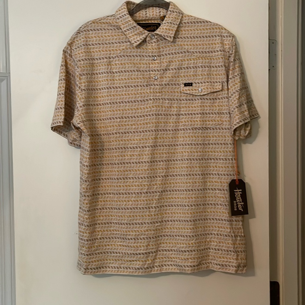 Howler Bros polo, new with tags, size L